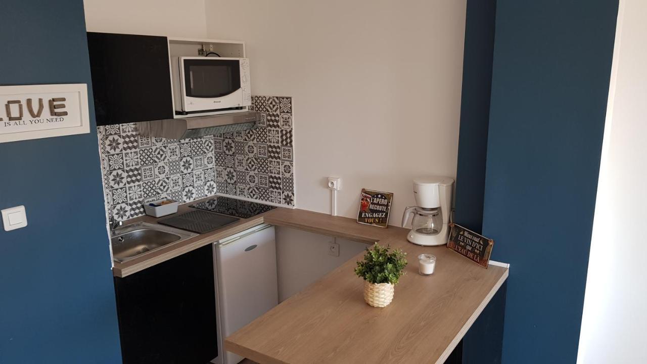 Joli Studio 50M De La Mer Valras-Plage Exteriör bild