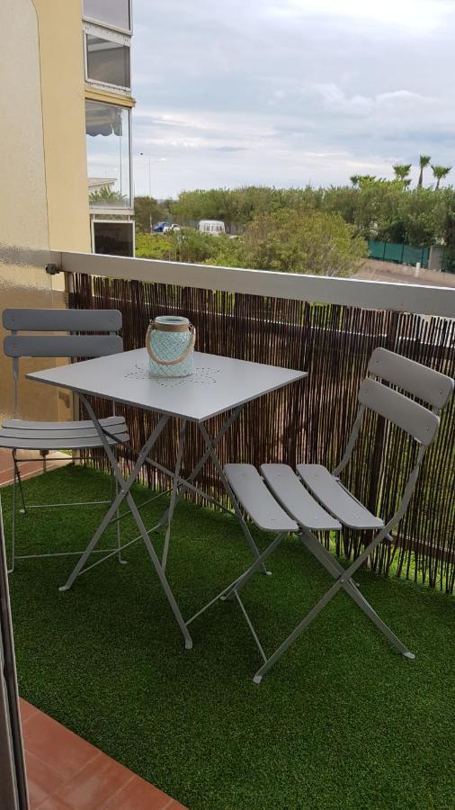 Joli Studio 50M De La Mer Valras-Plage Exteriör bild
